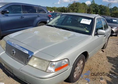 2005 Mercury Grand Marquis Ls/Lse z USA, uszkodzony, nr VIN 2MHHM75W85X603771